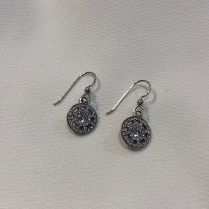 Brighton Crystal Circle Dangle Earrings